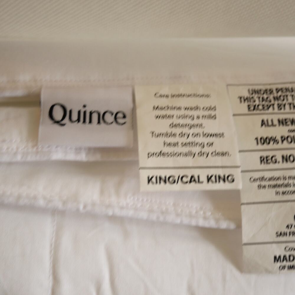 New Quince All Season Premium Down Alternative Comforter King California King - Picture 9 of 9